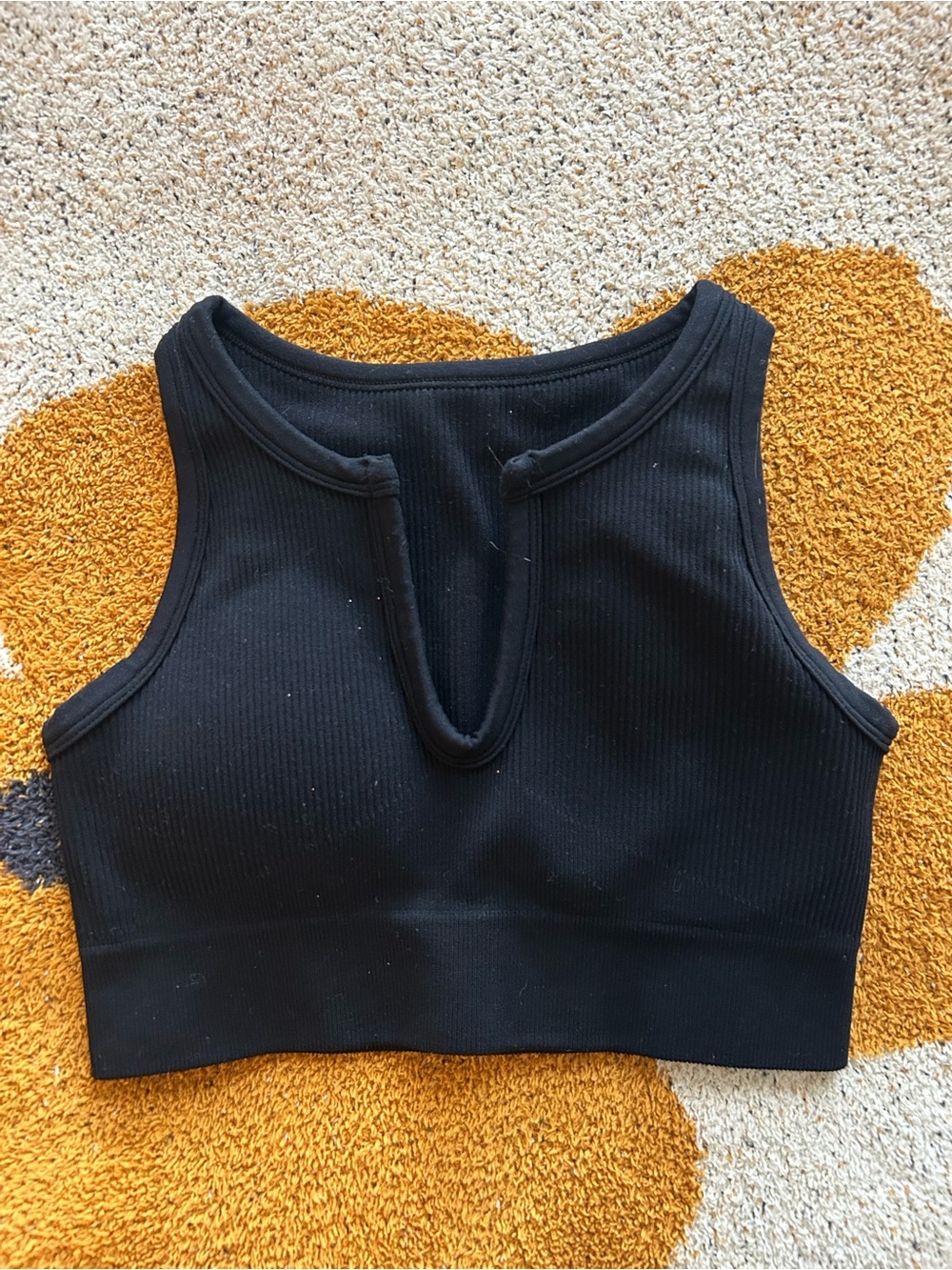 Black Crop Top
